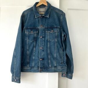 Everlane The Denim Jacket Uniform Medium Wash Jean Jacket Mens Large